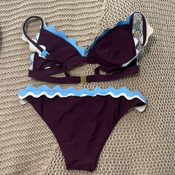 Stickie Bikini in Burgundy - Picture 7 of 7